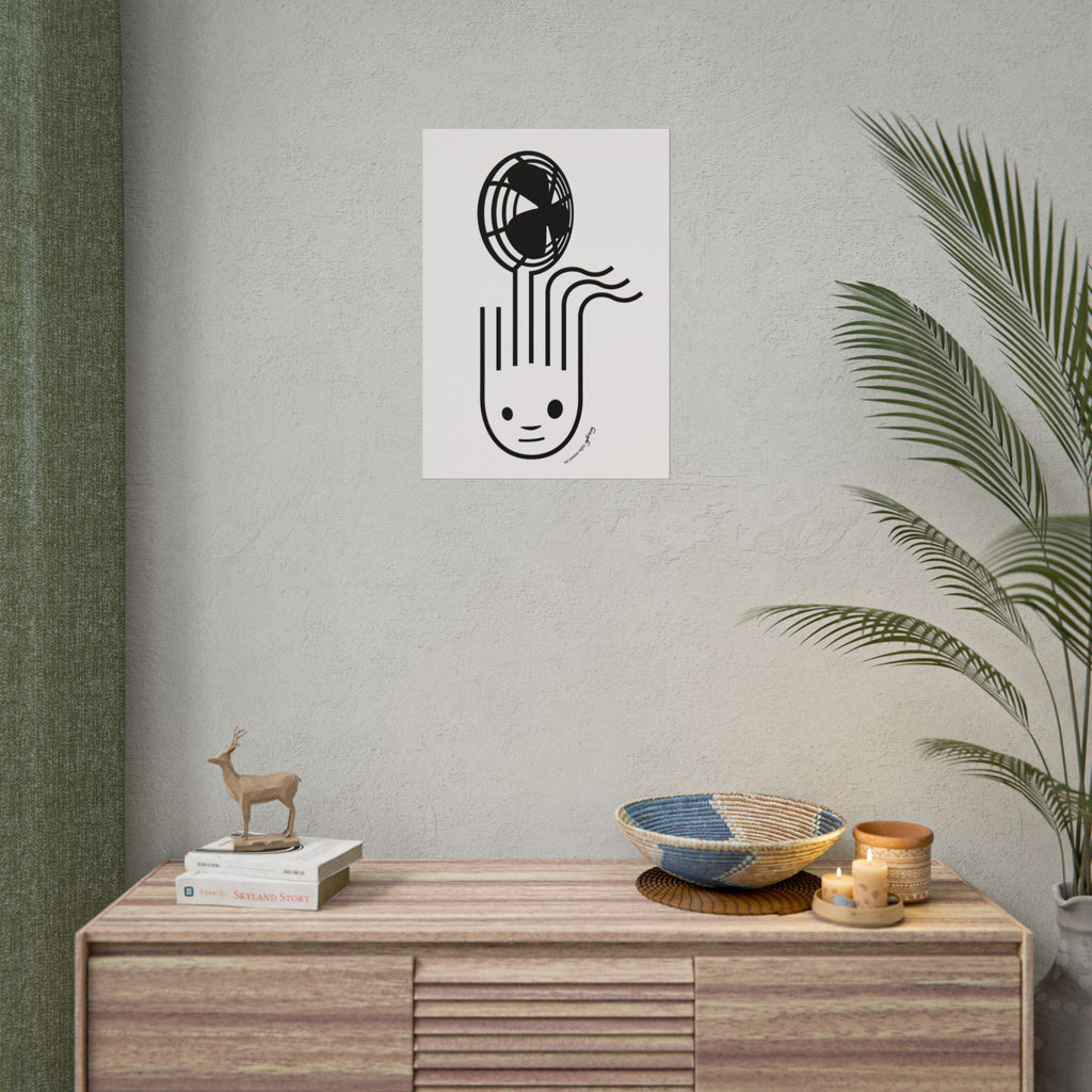 Too Hot to Think — Gofrizzy Art Print