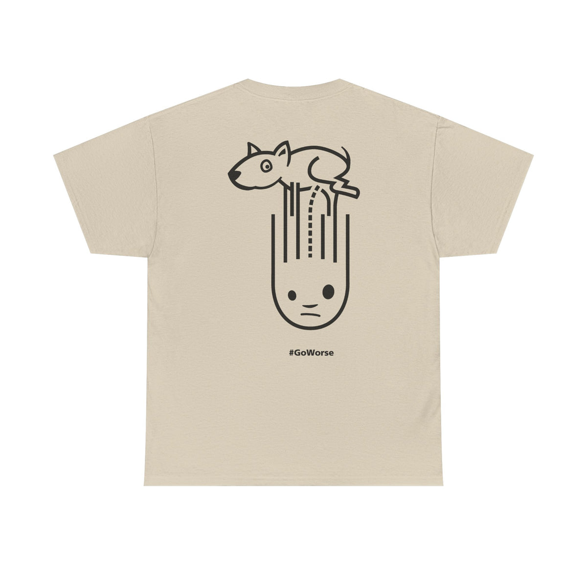 #GoWorse — Original Graphic T-Shirt | Light Colors