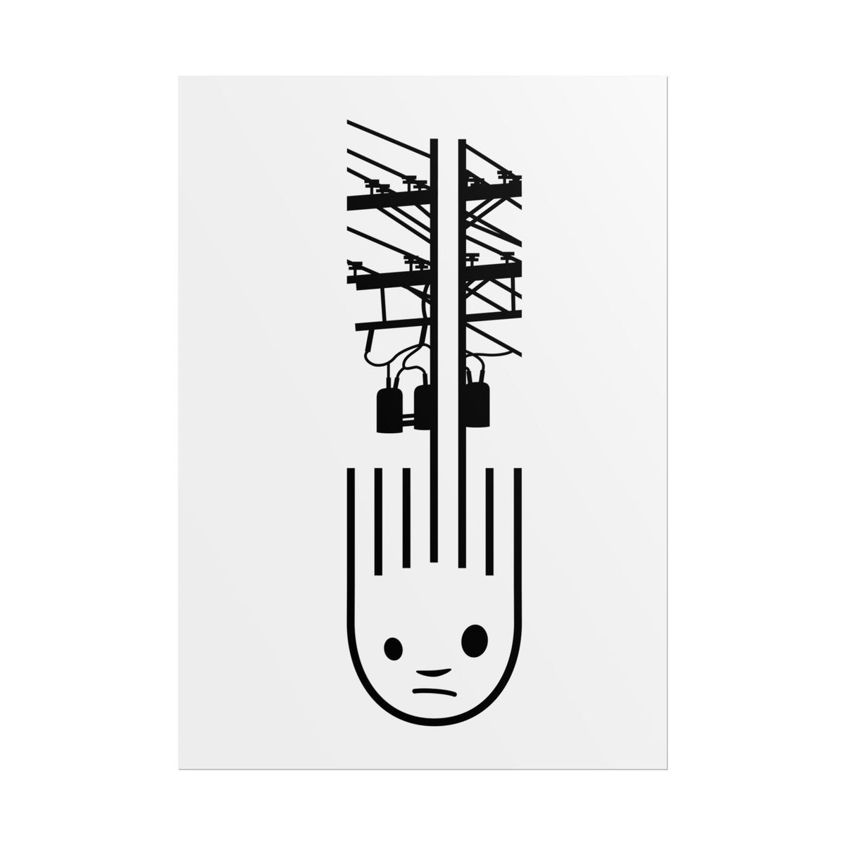 Overloaded — Gofrizzy Art Print