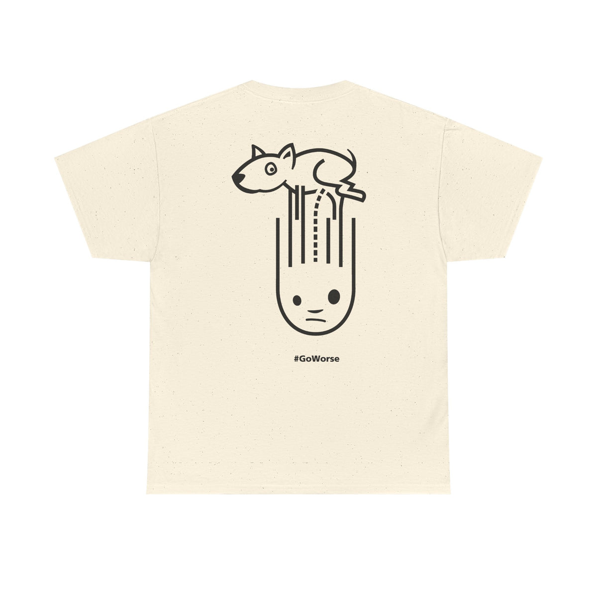 #GoWorse — Original Graphic T-Shirt | Light Colors