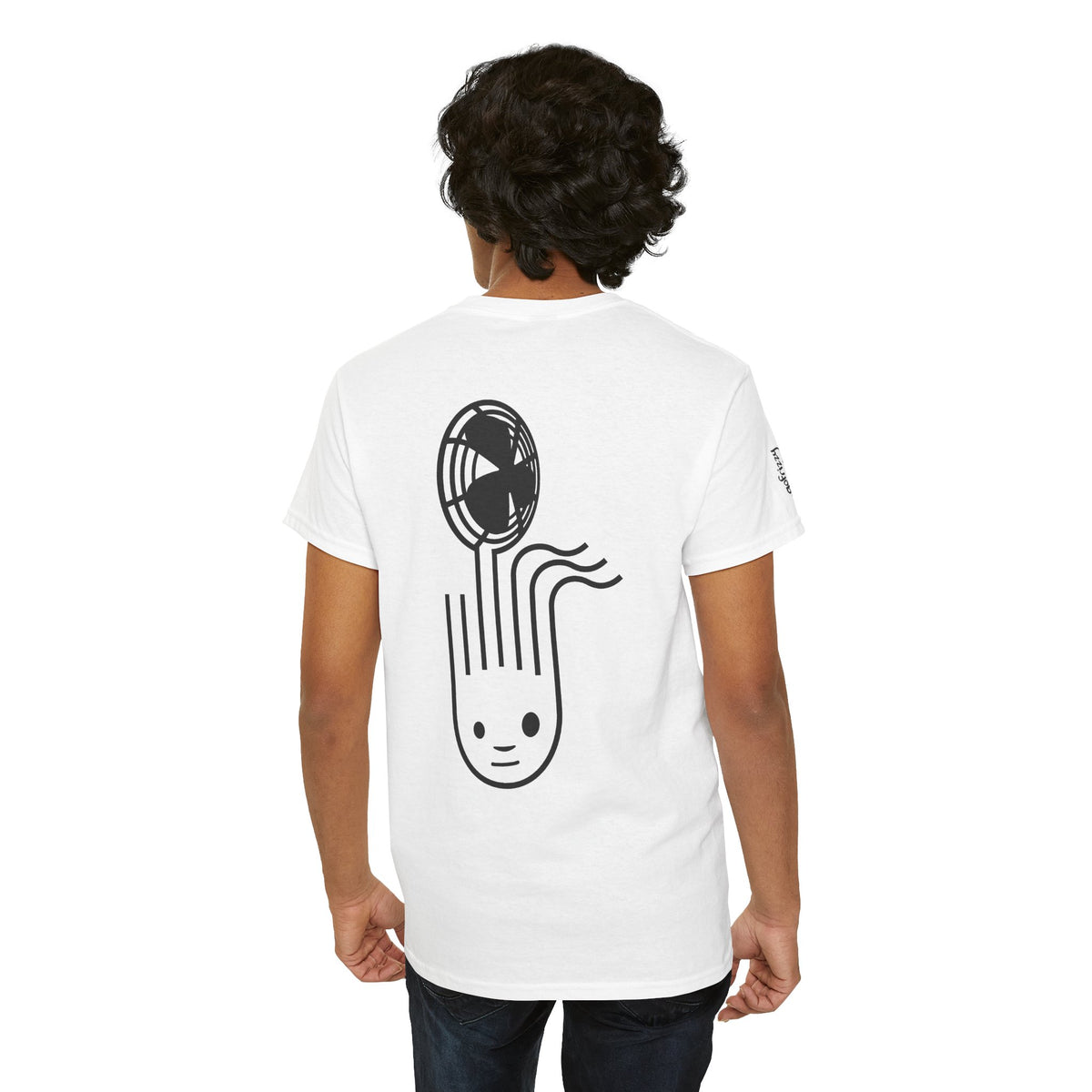 Too Hot to Think — Gofrizzy Graphic T-Shirt | Light Colors