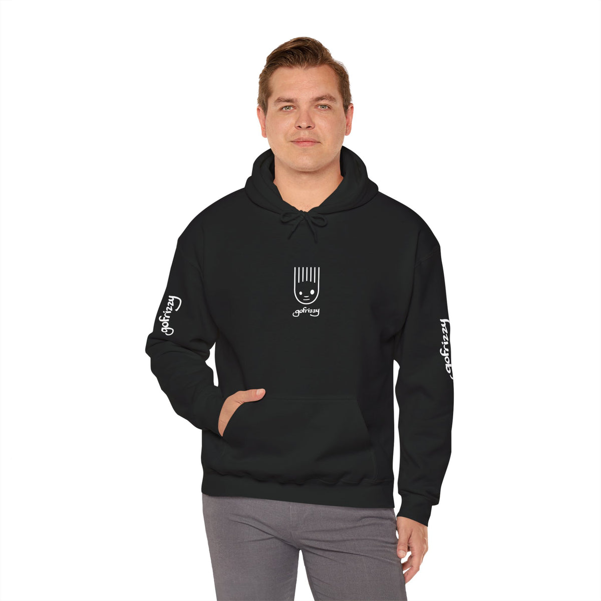 No Filter — Gofrizzy Graphic Hoodie | Dark Colors