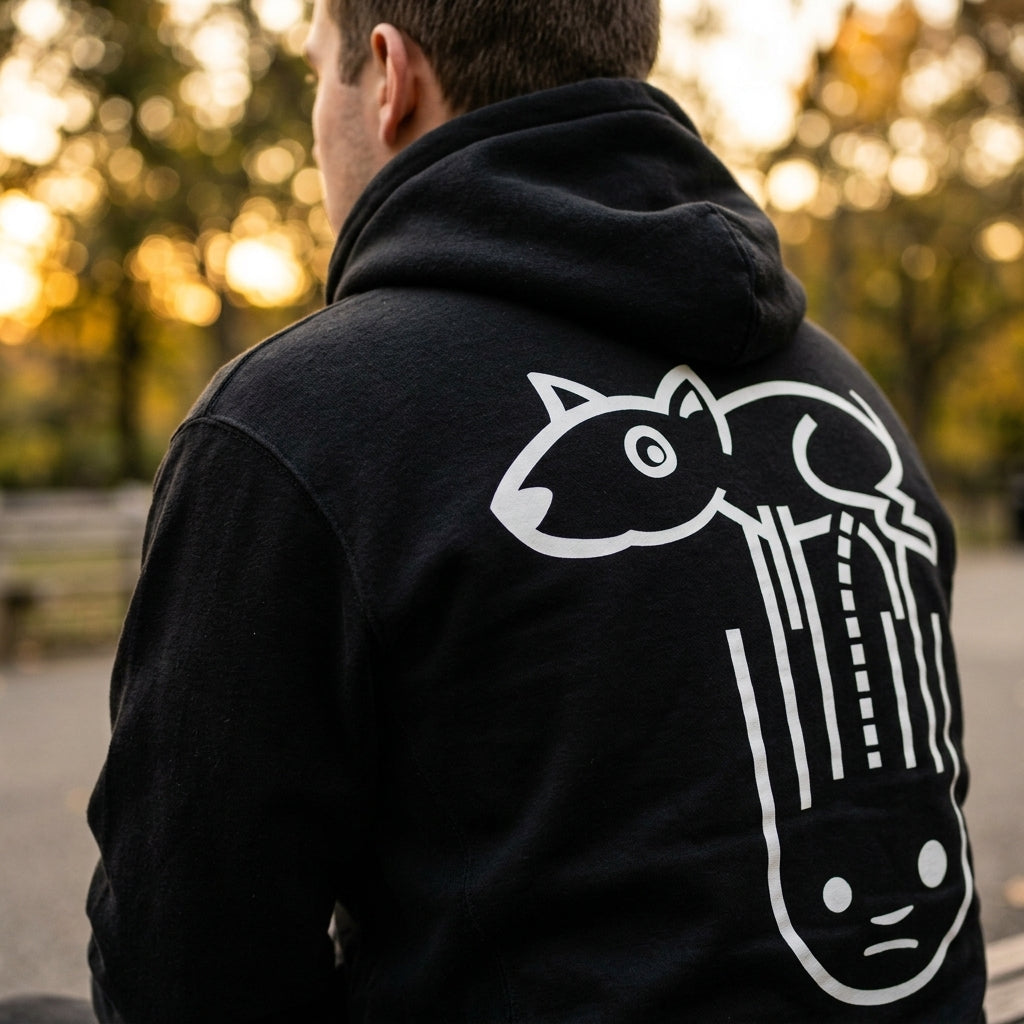 #GoWorse — Original Graphic Hoodie | Dark Colors