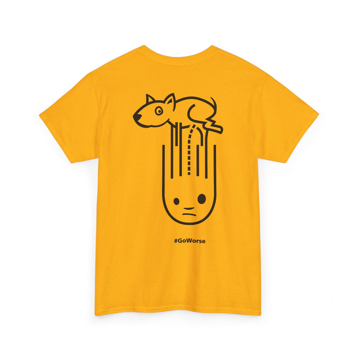 #GoWorse — Original Graphic T-Shirt | Light Colors