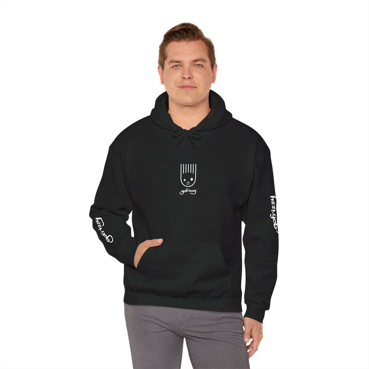 Overloaded — Gofrizzy Graphic Hoodie | Dark Colors