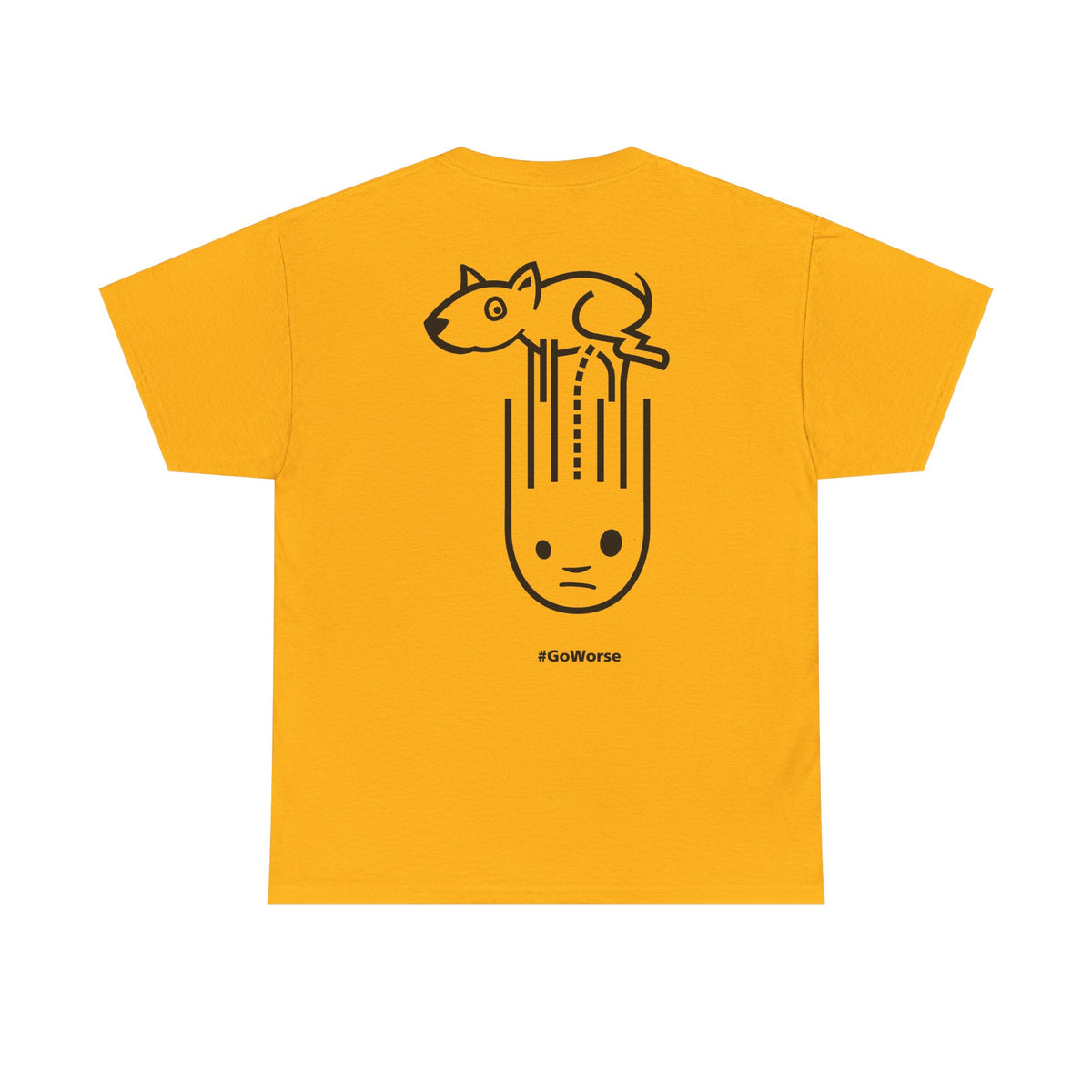 #GoWorse — Original Graphic T-Shirt | Light Colors