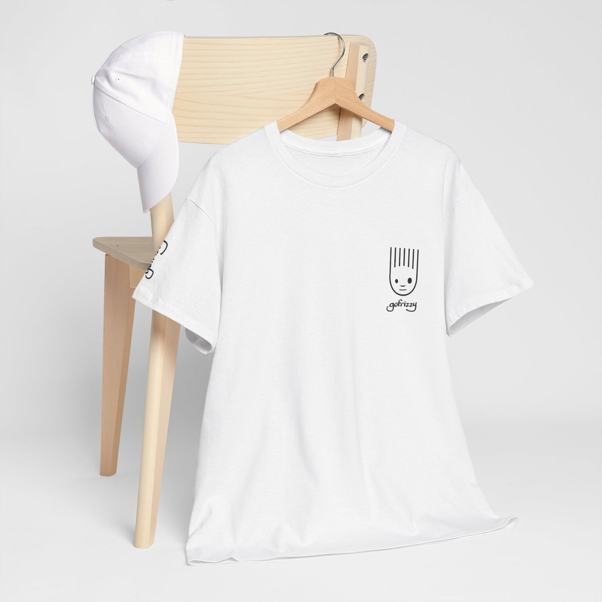 Too Hot to Think — Gofrizzy Graphic T-Shirt | Light Colors