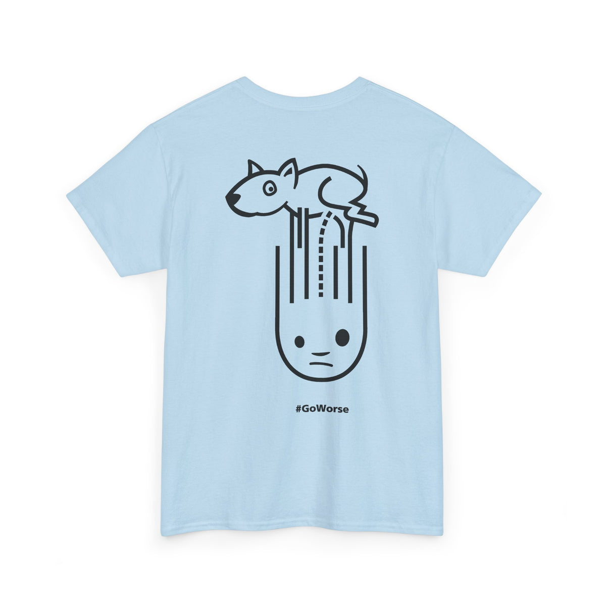 #GoWorse — Original Graphic T-Shirt | Light Colors