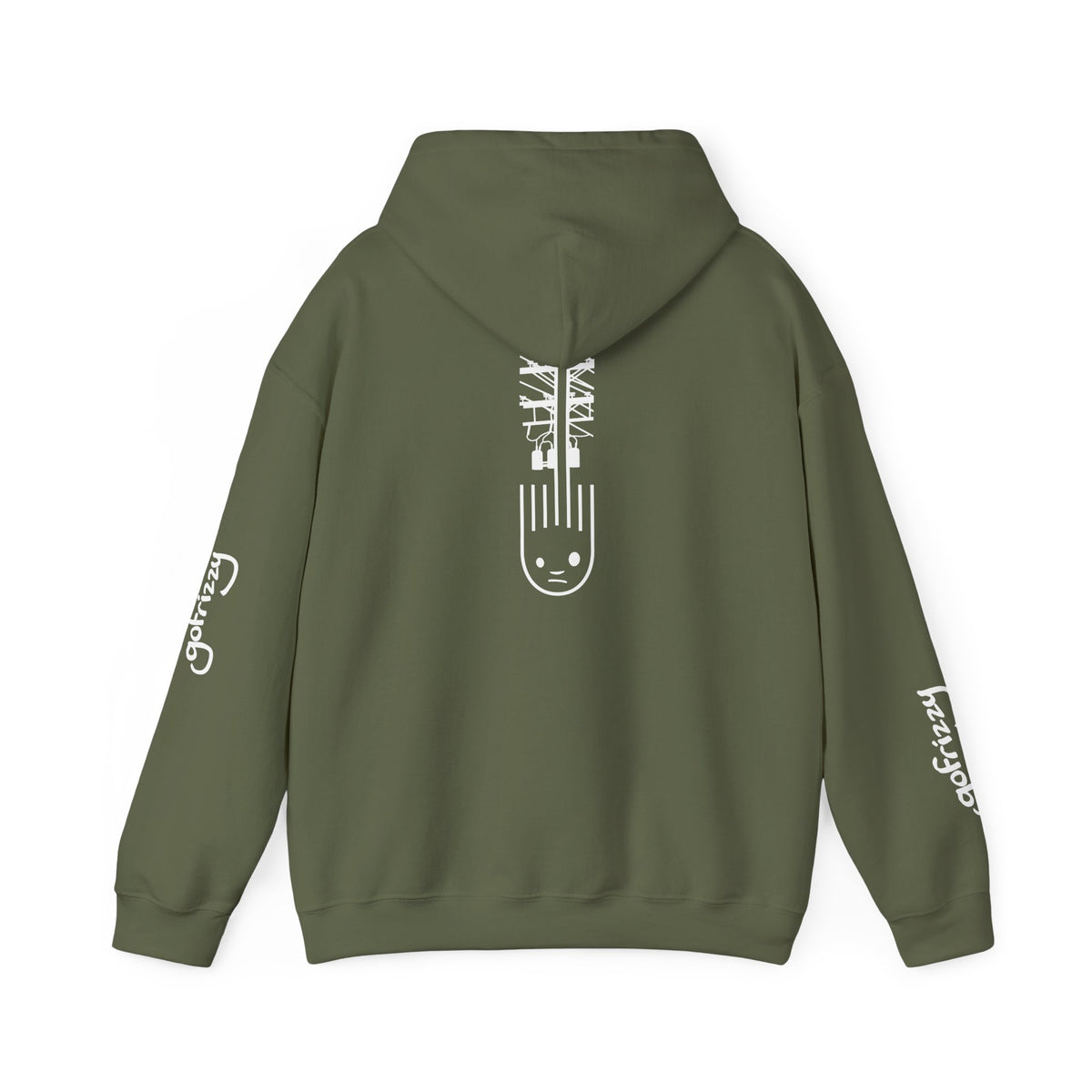 Overloaded — Gofrizzy Graphic Hoodie | Dark Colors