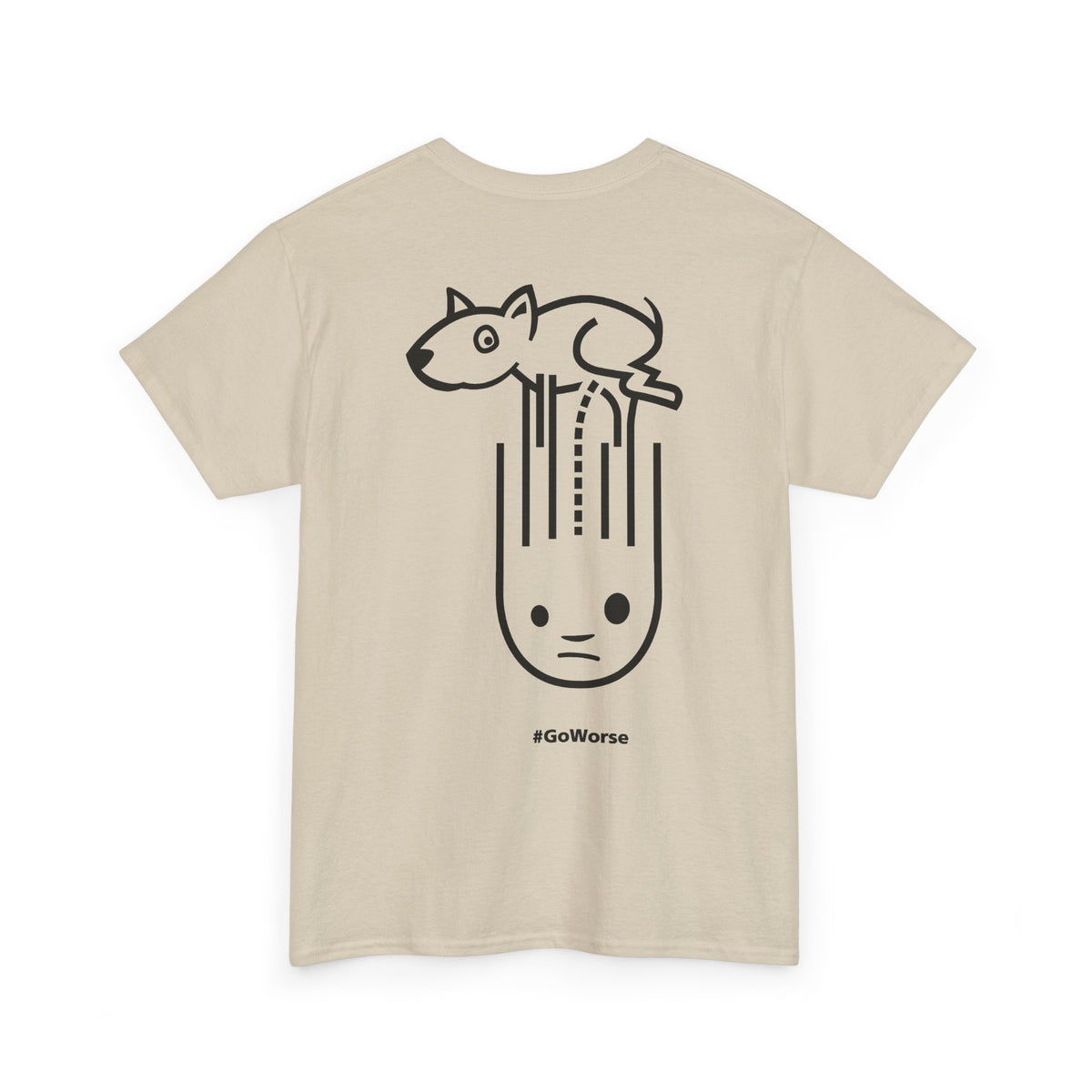 #GoWorse — Original Graphic T-Shirt | Light Colors